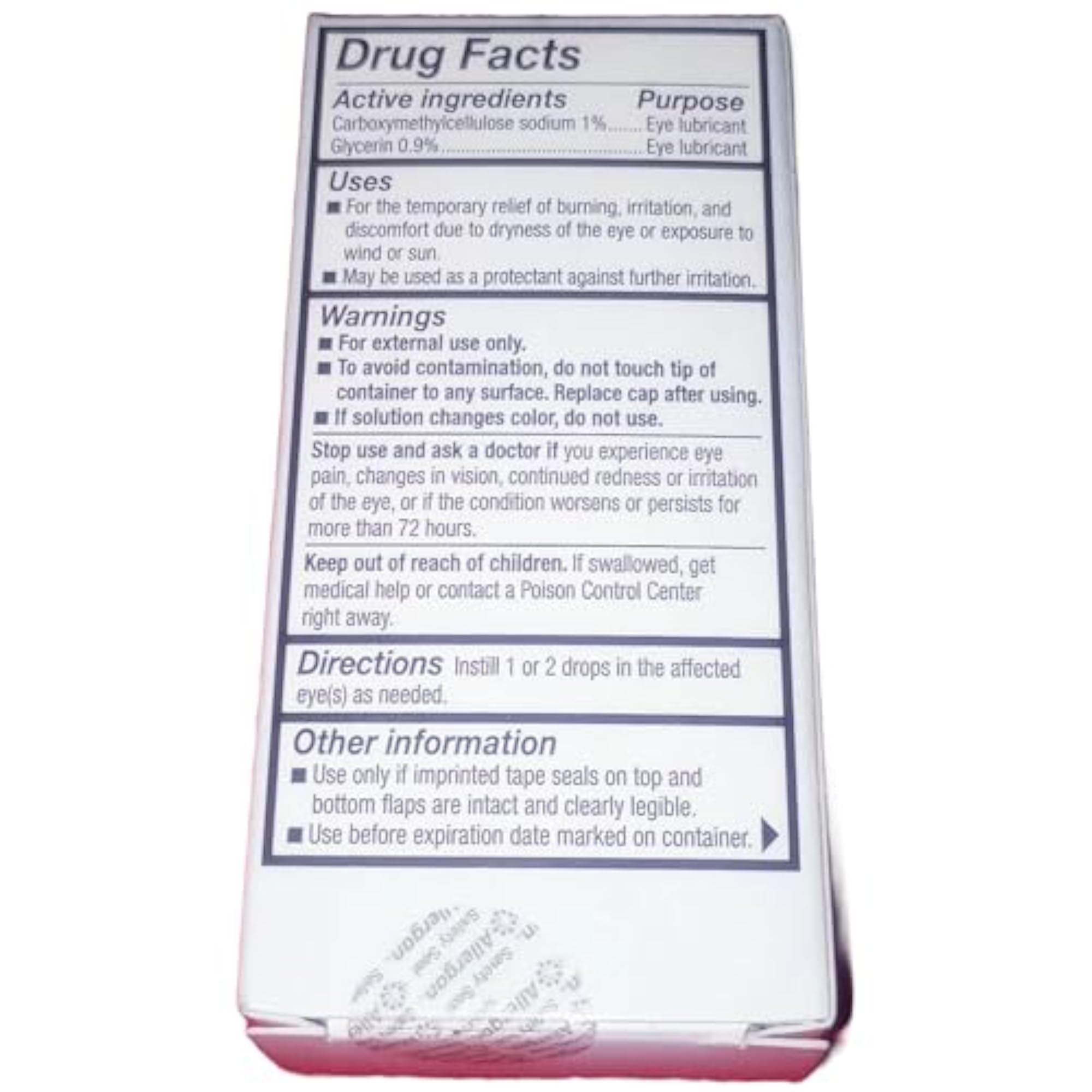 Refresh Optive Gel Drops - 0.33 Fluid Ounce
